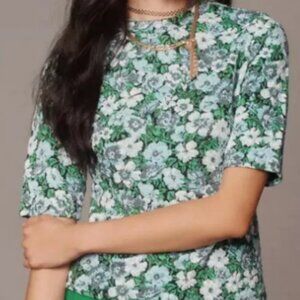 Maeve by anthro jacquard top